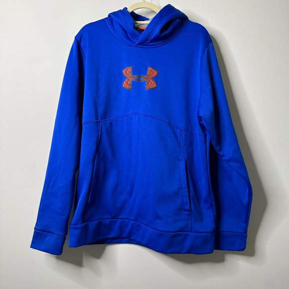 Under Armour Other - Under Armour Blue Loose Fit Hoodie Large